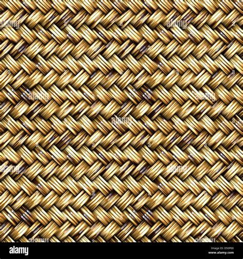 Rattan Basket Weave Seamless Pattern Illustration Stock Photo - Alamy