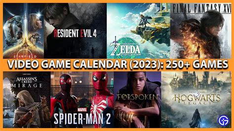 2023 Video Games Release Calendar: All Platforms - Gamer Tweak