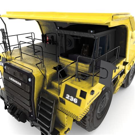 Mining Truck Liebherr model - TurboSquid 1783011