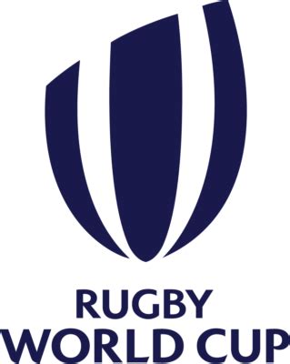 the rugby world cup logo is shown