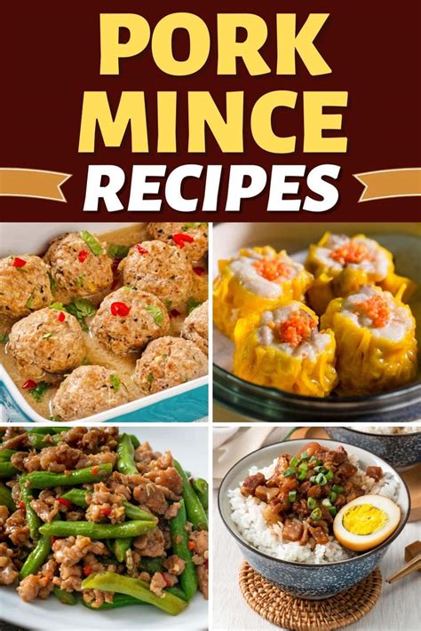 25 Easy Pork Mince Recipes for Weeknights - Insanely Good