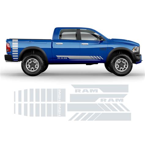 Side stripes graphic, Dodge RAM | autodesign.shop