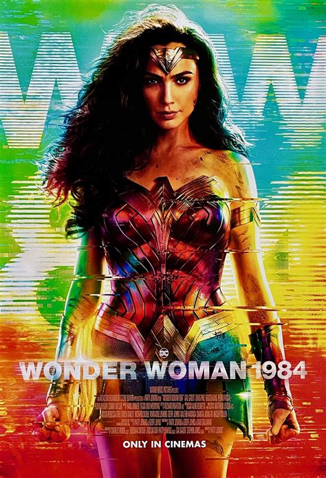 Original Wonder Woman 1984 Movie Poster - Gal Gadot - WW84