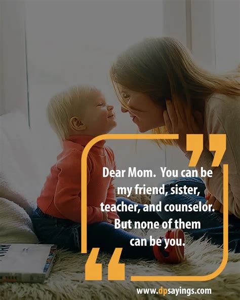 60 Heartwarming I Love You Mom Quotes And Sayings - DP Sayings