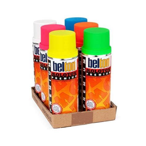 Molotow Premium Neon Bundle (6 Can Pack) - Spray Paint from Graff City ...