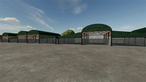 Pack Of Irish Round Sheds v1.1 FS22 Mod | Farming Simulator 22 Mod