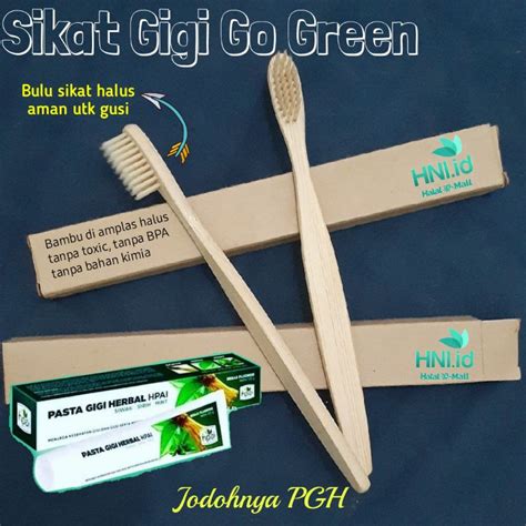 SIKAT GIGI BAMBU GO GREEN | Shopee Indonesia