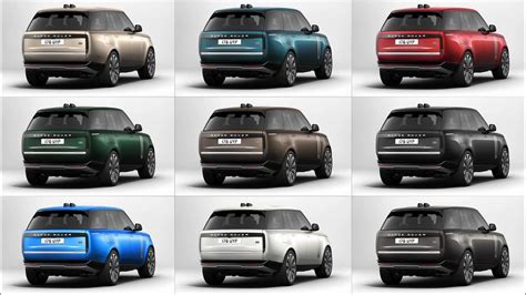 rincer lame Magnétique range rover vogue colors Réduction Saisir optionnel