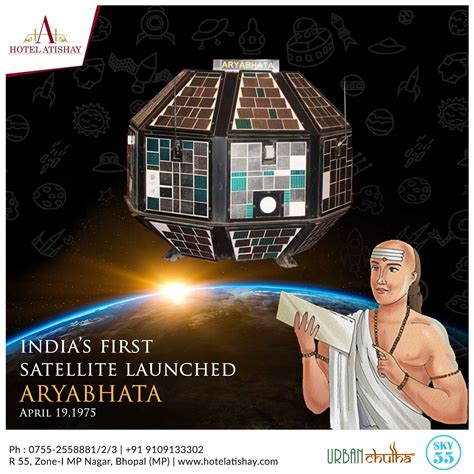 Aryabhata, the first satellite built by India, was launched on this day ...