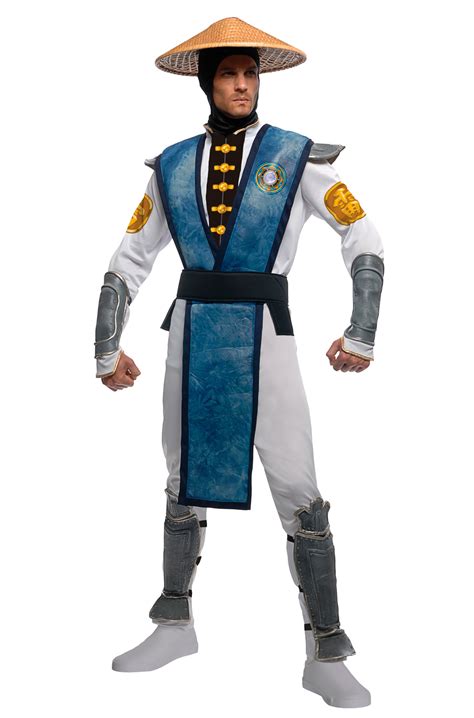 Mortal Kombat Raiden Adult Costume - PureCostumes.com