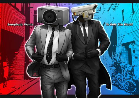 Camerahead and Speakerman by 09iamashark on DeviantArt