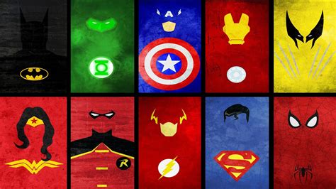 Minimalist Superhero Wallpapers on WallpaperDog