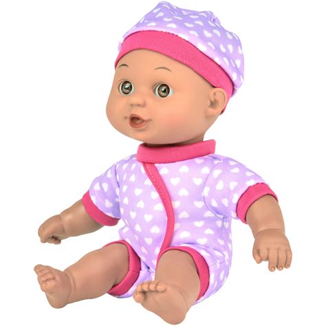 My Sweet Love 8" Mini Soft Baby Doll with Purple & Pink Outfit - Walmart.com - Walmart.com