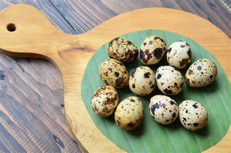 Telur Puyuh or Quail Egg at the Wooden Table. Stock Image - Image of quail, table: 208319345