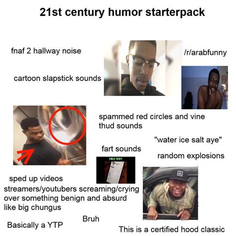 21st century humor starter pack. : r/starterpacks