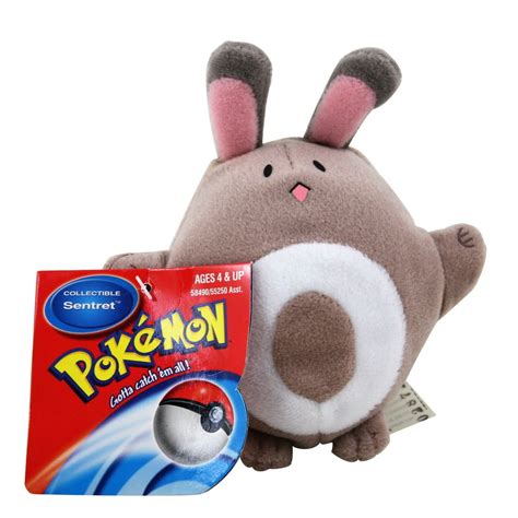 Pokemon - Sentret Beanie Plush - Walmart.com - Walmart.com