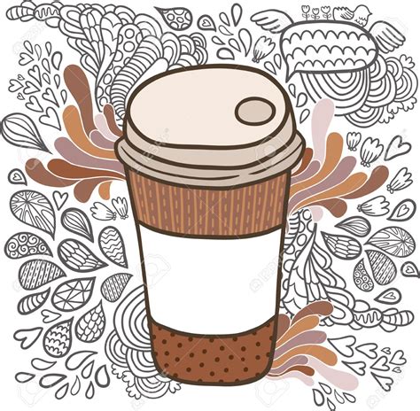 Coffee Cup Drawing Free at GetDrawings | Free download