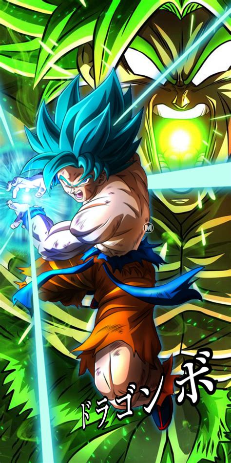 Goku Super Saiyan Blue Vs. Broly, Dragon Ball Super Dragon Ball Gt, Dragon Ball Image, Dragon ...