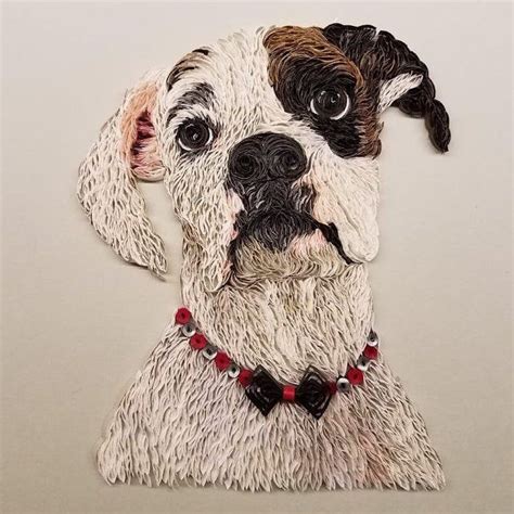 Artist Crafts Paper Quilling Animals Have a Photorealistic Twist