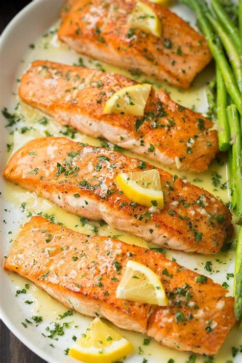 Pan Seared Salmon (with Lemon Butter Sauce!) - Cooking Classy