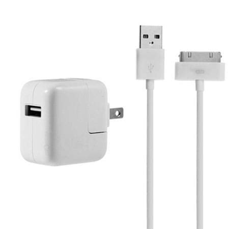 Apple iPad 10W Power Charger & 30 Pin Cable - Walmart.com