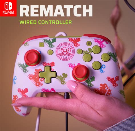 Nintendo Switch Mario Kart Racers REMATCH Wired Controller by PDP