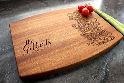 Personalized Cutting Board - Engraved Cutting Board, Custom Cutting Board, Wedding Gift ...