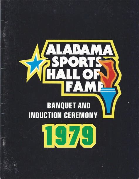 The State of Alabama Sports Hall of Fame Annual Induction Ceremony 1979 ...