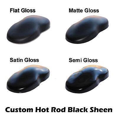 Semi Gloss Vs Satin Black