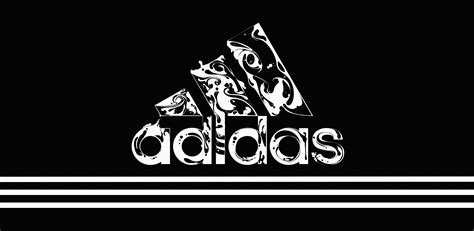 Black Adidas Logo Wallpapers on WallpaperDog