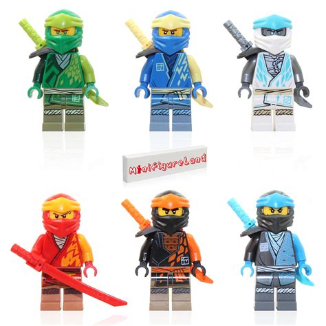 Buy LEGO Ninjago Legacy Minifigure Combo Pack - Lloyd, Jay, Kai, Cole ...