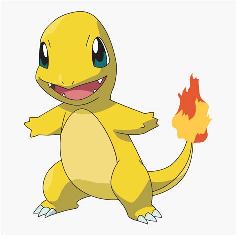 Transparent Charmander Clipart - Pokemon Charmander, HD Png Download - kindpng