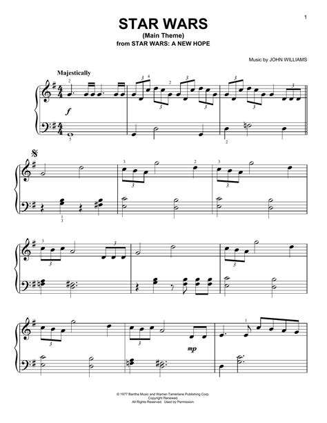 Star Wars (Main Theme) | Sheet Music Direct