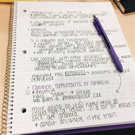 How to Take Notes in a College Class | Kayla Blogs