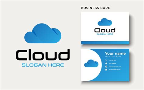 Cloud logo design. Vector illustration 2782137 Vector Art at Vecteezy