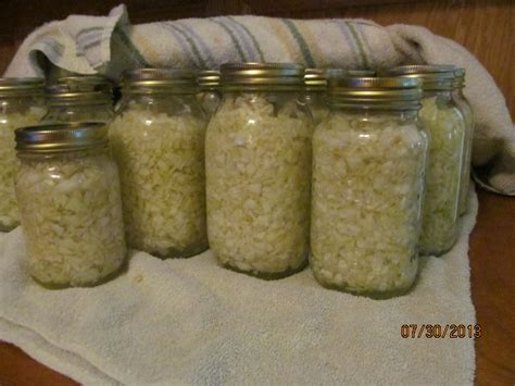 SNYDERWOOD: Canning Sauerkraut in a Jar