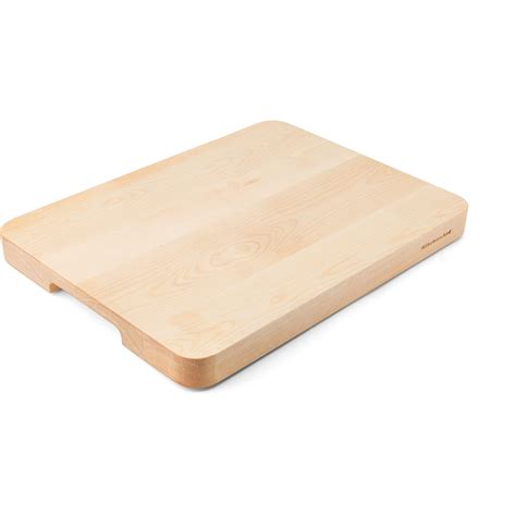 Gourmet Butchers Block Chopping Board with Handles, Birchwood, 42 cm x 30 cm