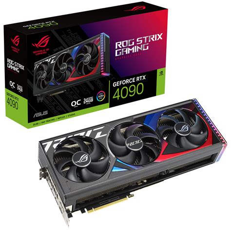 Buy ASUS ROG Strix GeForce RTX 4090 OC 24GB [ROG-STRIX-RTX4090-O24G-GAMING] | PC Case Gear Australia