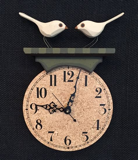 Wall Bird Clock-bird Clock | Etsy