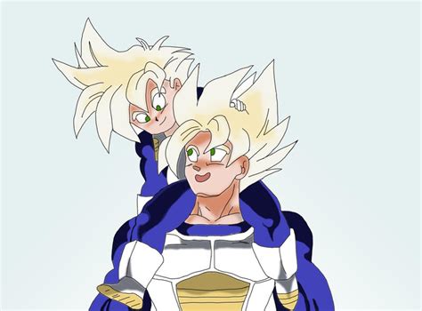 Goku and Gohan SSJ by demmac on DeviantArt