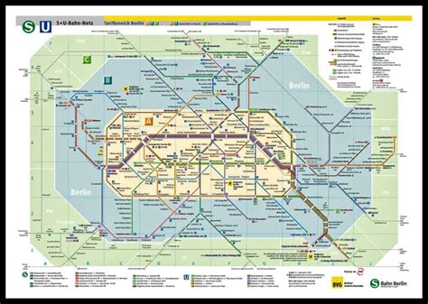 Berlin Public Transport Zones - Transport Informations Lane