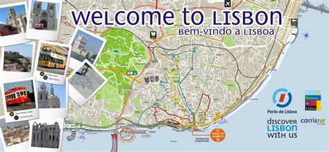 Large Detailed Tourist Map Of Lisbon Vidiani Maps – Printable Map of The United States