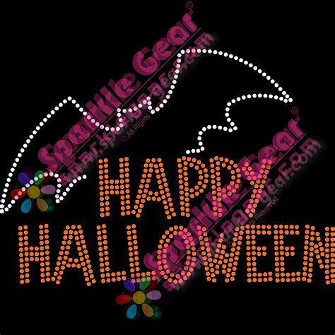 Happy Halloween Bat - Sparkle Gear