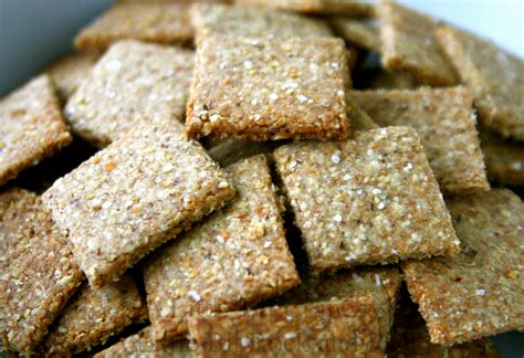 A Little Bit Crunchy A Little Bit Rock and Roll: Homemade Whole Grain Crackers