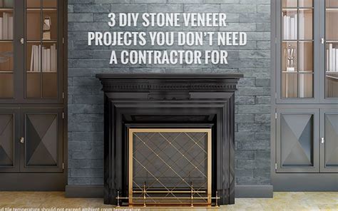 3 DIY Stone Veneer Projects You Don't Need a Contractor For