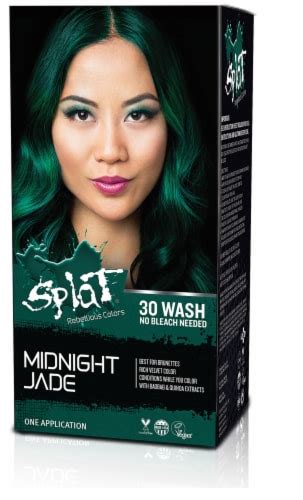 Splat Midnight Jade Hair Color Kit, 1 ct - Kroger