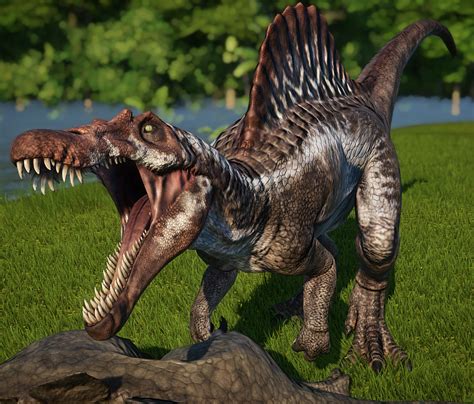 Spinosaurus | Jurassic World Evolution Wiki | Fandom | Spinosaurus ...