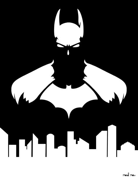 The Best Free Silhouette Batman Svg - Daybreakinthekingdom.com