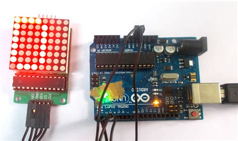 Arduino 8x8 LED Matrix Tutorial with Circuit Diagram & Code