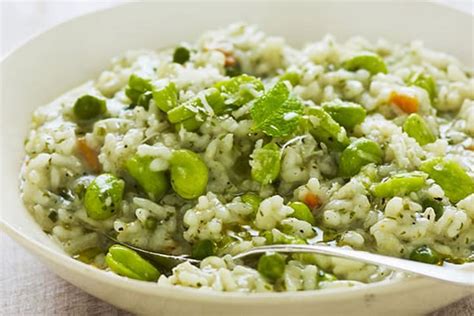 Vegan Pea Risotto